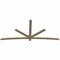 Ekena Millwork Alberta Rough Sawn Timber Gable Bracket, Douglas Fir, 108"W x 49"H x 2"D x 4"F, 11/12 Pitch GBW108X49X0204ALB00RDF - alternate 4